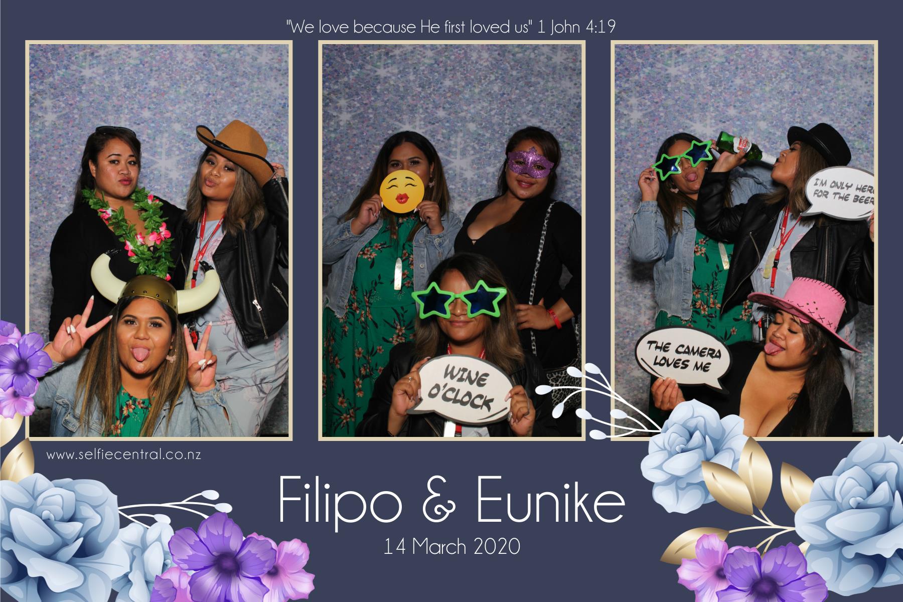 Filipo and Eunike's Wedding | View more photos from the event at gallery.photobooth.co.nz/u/SelfieCentral/Filipo-and-Eunikes-Wedding